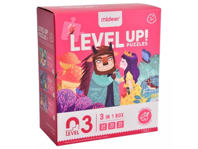 LEVEL UP! 03 - Dobrodružství princezen - Puzzle