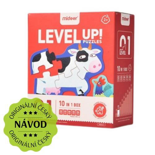 LEVEL UP! 01 - Zvířátka - Puzzle