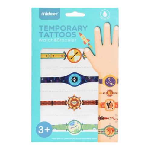 Tattoos - Uhren und Armbänder – für Jungen – 20 Teile