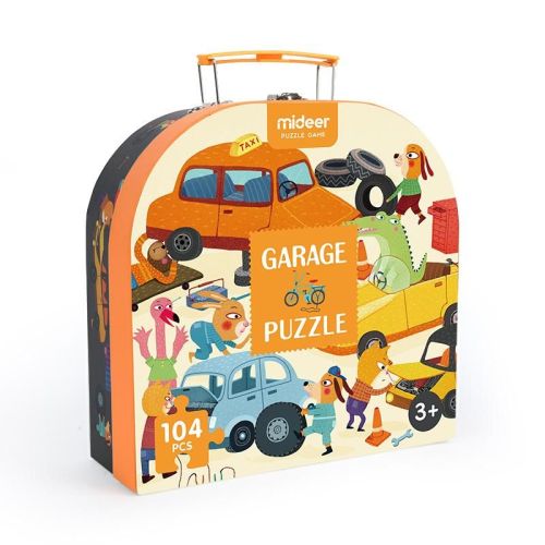 Puzzle meine Garage 104 Teile