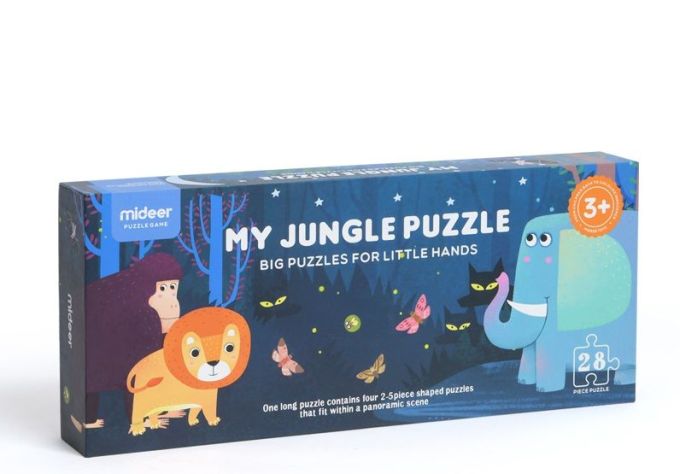 Moje džungle puzzle 28 dílků