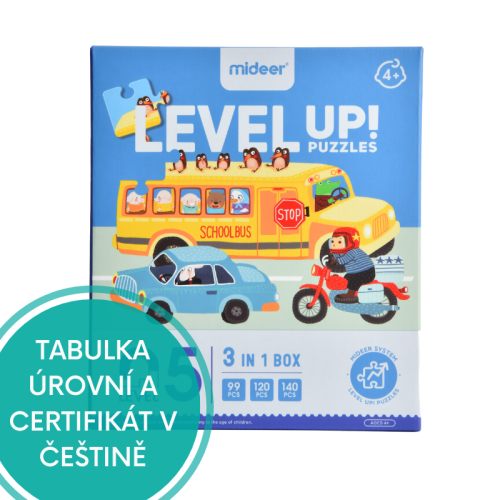 LEVEL UP! 05 - Dobrodružstvo puzzle 3v1