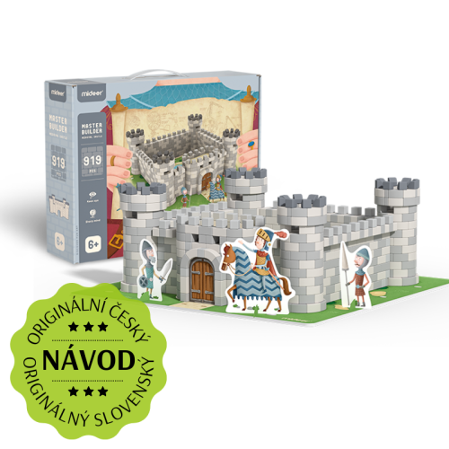 Mistr stavitel - Středověký hrad - 919 dílků