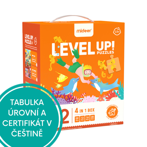 LEVEL UP! 02 - Dovolená puzzle 4v1