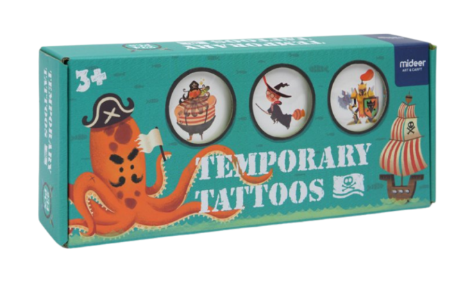 Tattoo-Set für Kinder – Jungen – 253 Teile