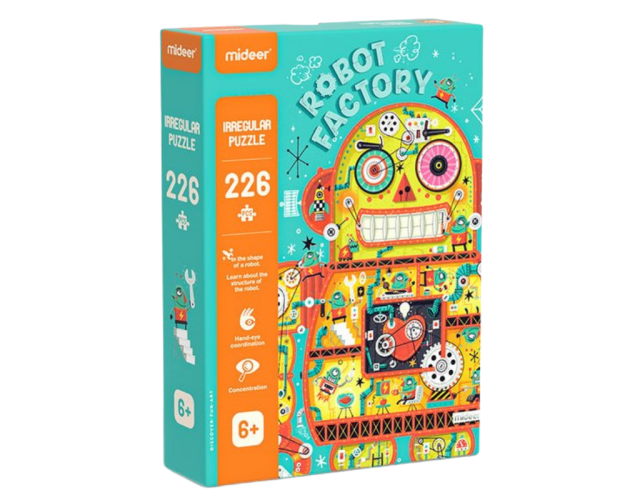 Kunstpuzzle - Roboter - 230 Teile