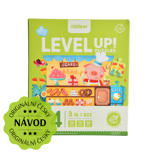 LEVEL UP! 04  - Pohádkové stavby - Puzzle