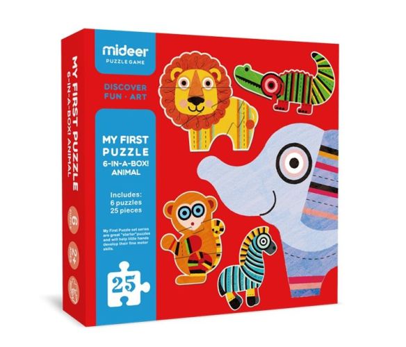 Mein erstes Puzzle - Tiere - 25 Teile