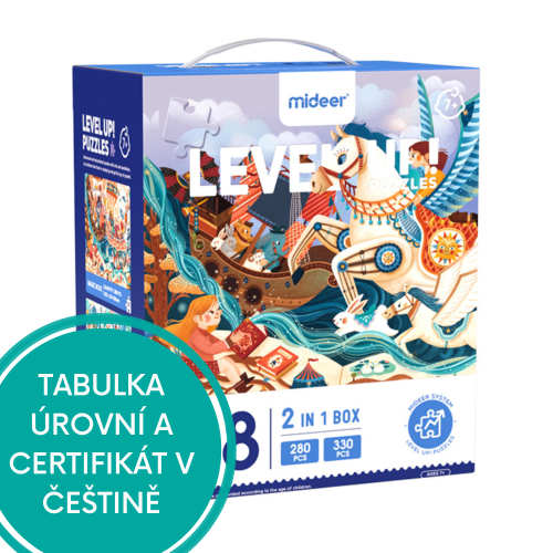 LEVEL UP! 08 - Bajki magiczne puzzle 2w1