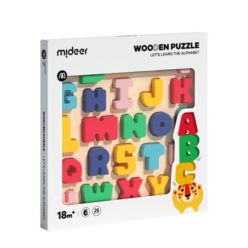 Abeceda vkládací puzzle 26 dílků