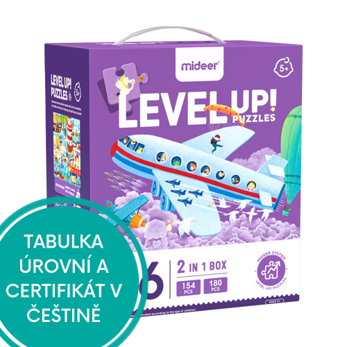 LEVEL UP! 06 - Wspaniałe wakacje puzzle 2w1