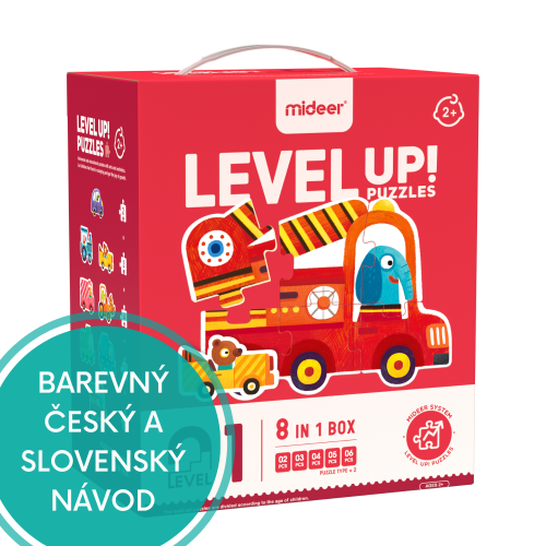 LEVEL UP! 01 - Doprava puzzle 5v1