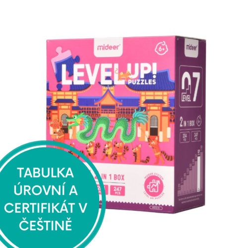 LEVEL UP! 07 - Świat wokół nas puzzle 2w1