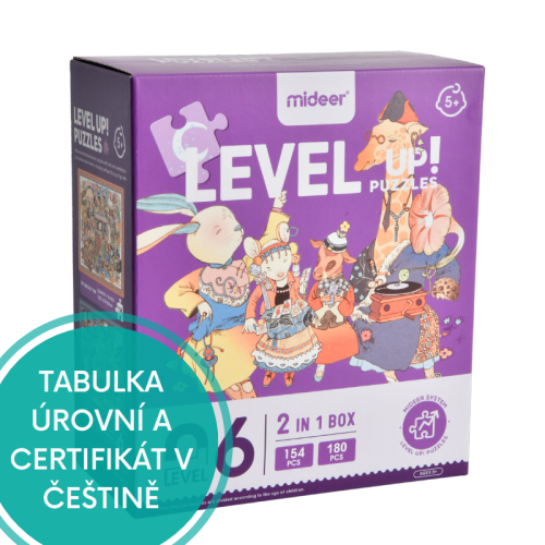 LEVEL UP! 06 - Zvieratká a sny puzzle 2v1