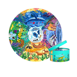 Zvířátka z celého světa puzzle 150 dílků