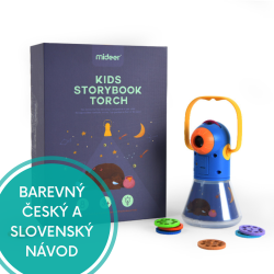 Dětská promítačka 12 pohádek s českým návodem