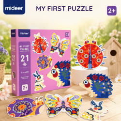 Moje první puzzle - Zahradní zvířátka - 26 dílků